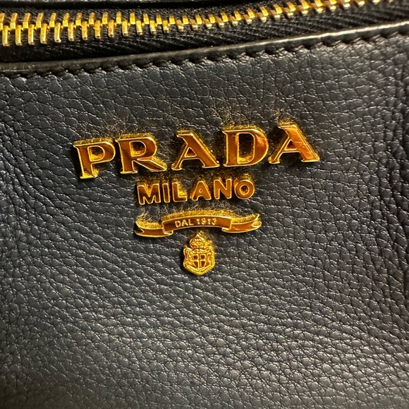 Prada Navy Leather Crossbody Bag - Picture 5 of 16
